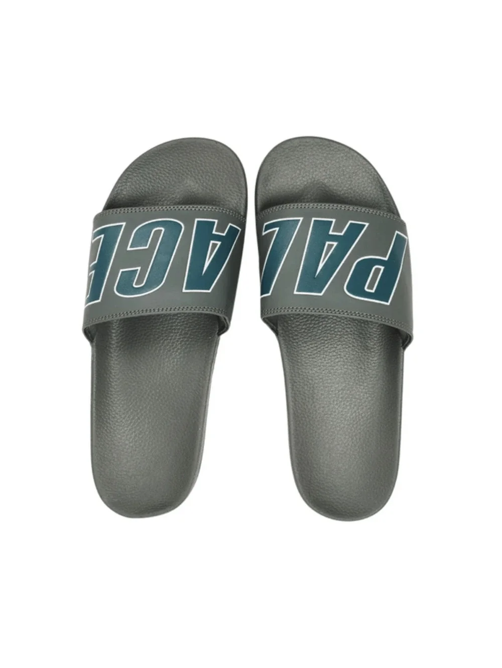 Size 10.5 • Palace Sliders Grey